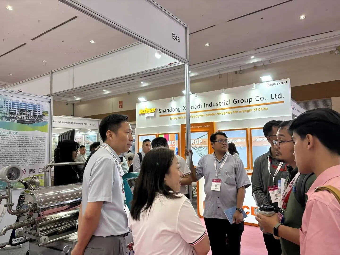 LONGLY Group auf der Asia Pacific Coatings Show 2024